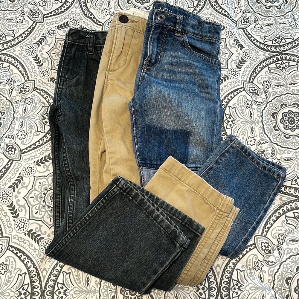 Boys Pants Lot of Four Size 6